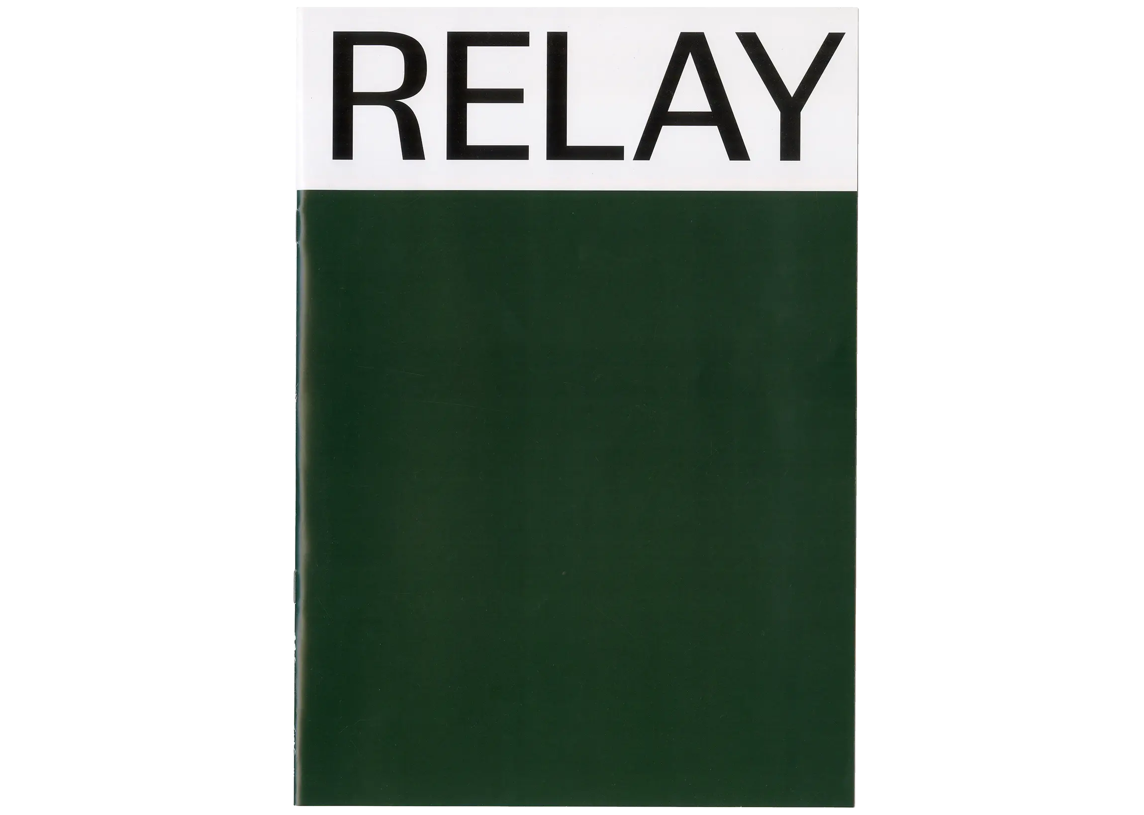 Relay — typeface and type specimen developed under the supervision of Aurèle Sack