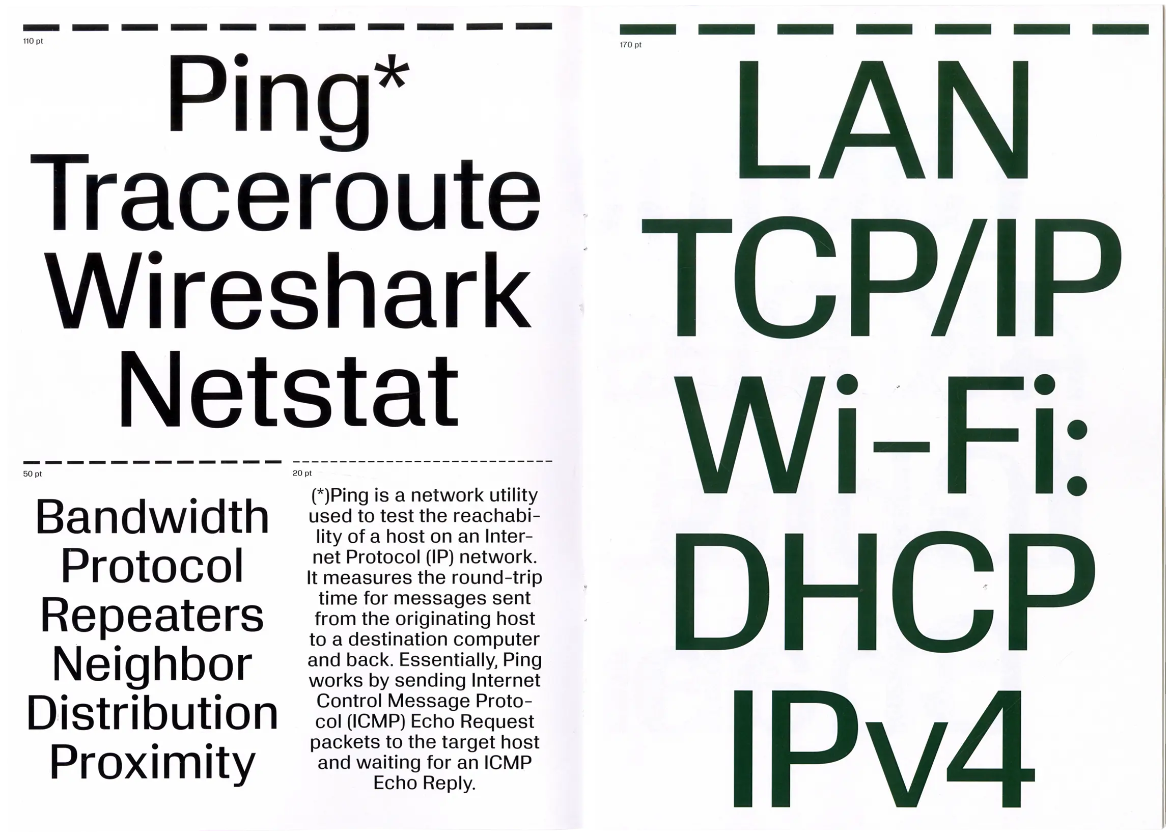 Relay — typeface and type specimen developed under the supervision of Aurèle Sack