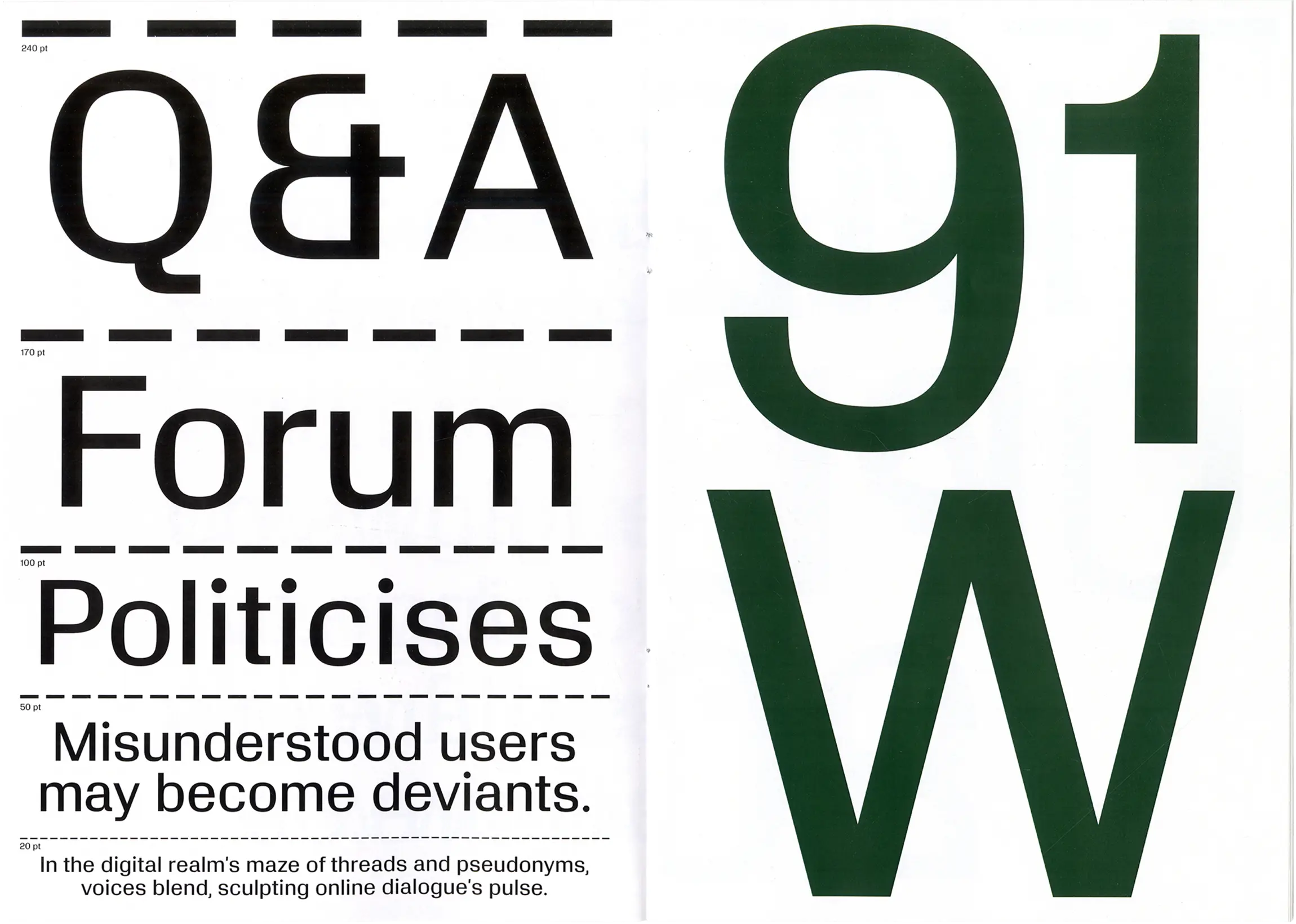 Relay — typeface and type specimen developed under the supervision of Aurèle Sack